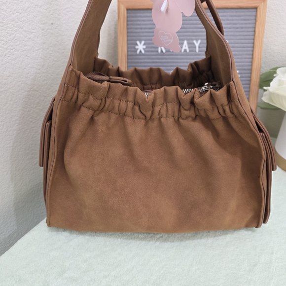 Authentic House Of Little Bunny Yumi Suede Bag - Picture 2 of 6